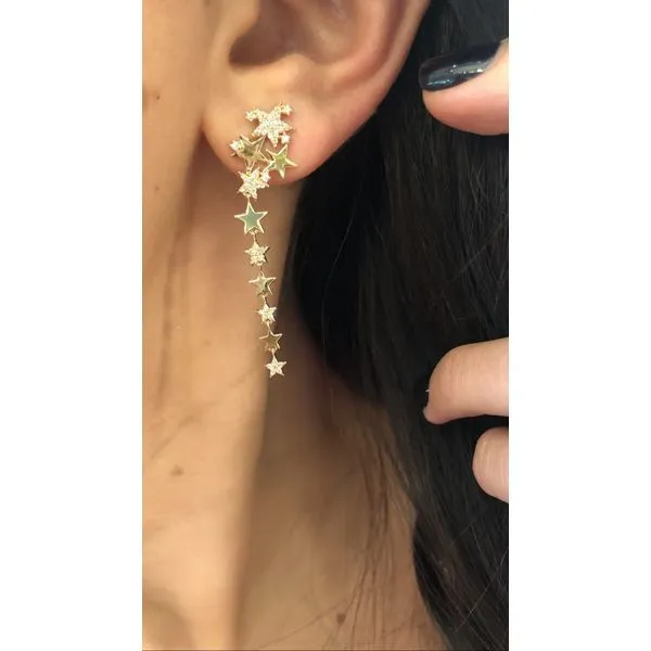 Diamond Earring Mollys Jewelers Brooklyn, NY