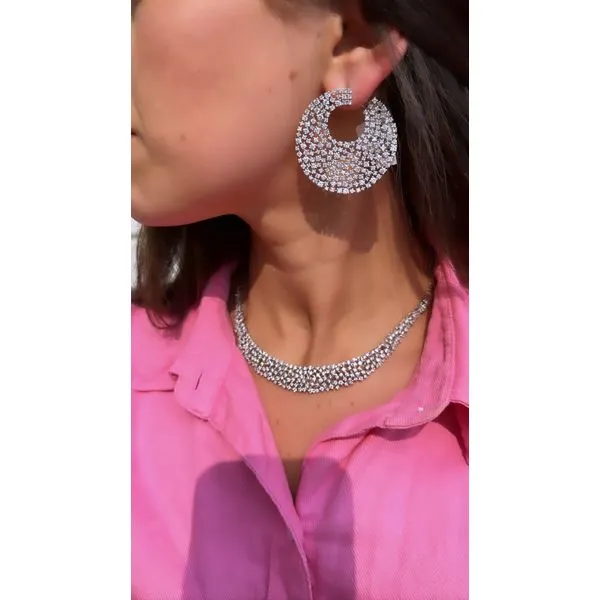 Diamond Earring Image 2 Mollys Jewelers Brooklyn, NY