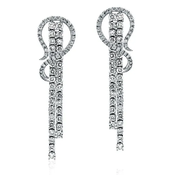 Diamond Earring Image 2 Mollys Jewelers Brooklyn, NY