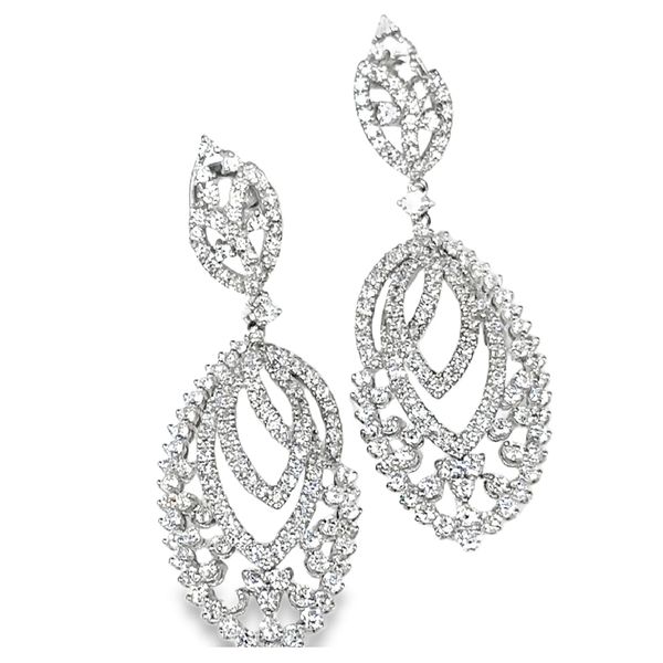 Diamond Earring Image 4 Mollys Jewelers Brooklyn, NY