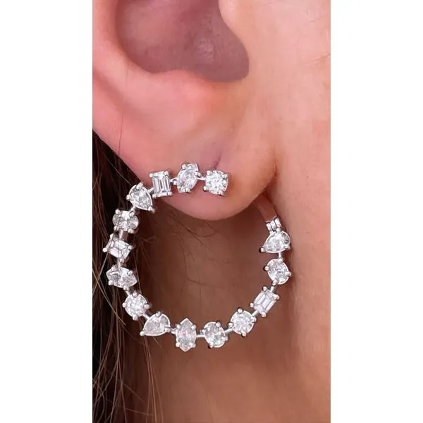 Diamond Earring Mollys Jewelers Brooklyn, NY