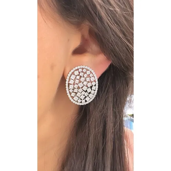 Diamond Earring Mollys Jewelers Brooklyn, NY