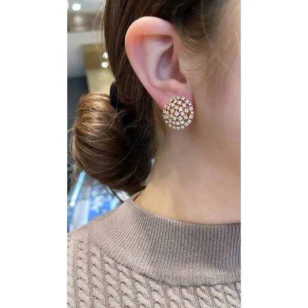 Diamond Earring Mollys Jewelers Brooklyn, NY