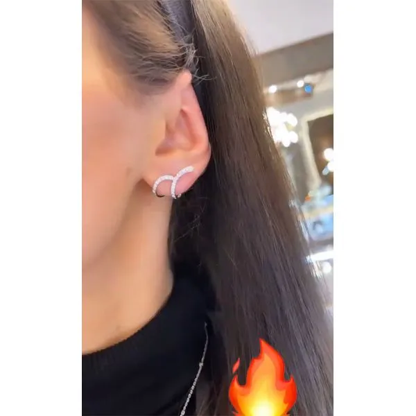 Diamond Earring Mollys Jewelers Brooklyn, NY