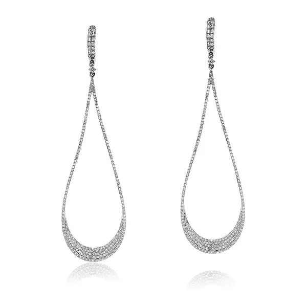 Diamond Earring Image 2 Mollys Jewelers Brooklyn, NY