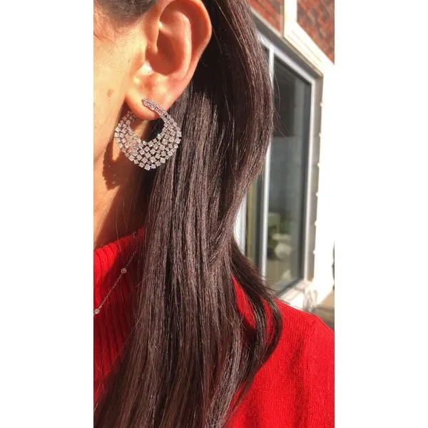 Diamond Earring Mollys Jewelers Brooklyn, NY
