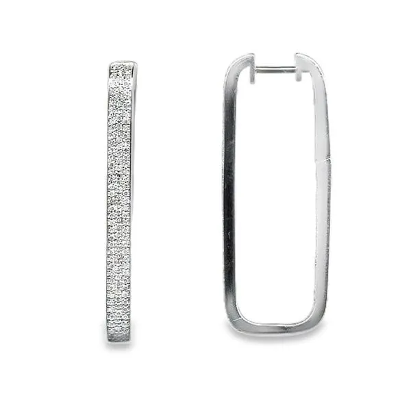 Diamond Earring Image 4 Mollys Jewelers Brooklyn, NY