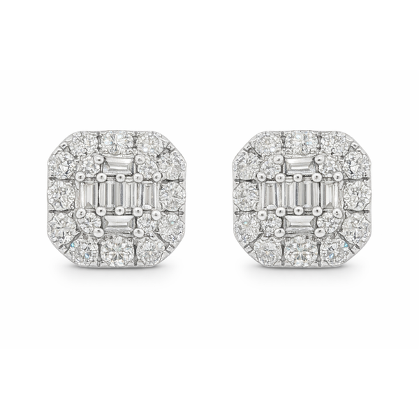 Diamond Earring Image 2 Mollys Jewelers Brooklyn, NY