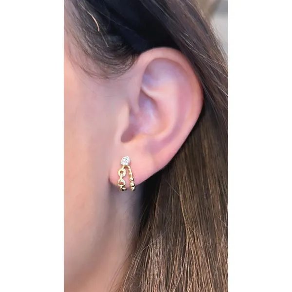 Diamond Earring Mollys Jewelers Brooklyn, NY