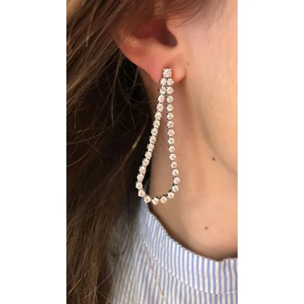 Diamond Earring Mollys Jewelers Brooklyn, NY