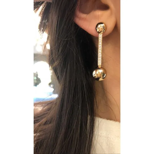 Diamond Earring Mollys Jewelers Brooklyn, NY