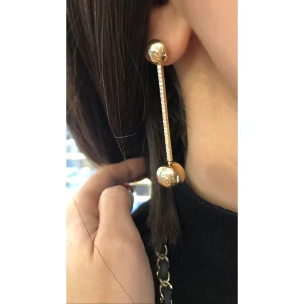 Diamond Earring Mollys Jewelers Brooklyn, NY