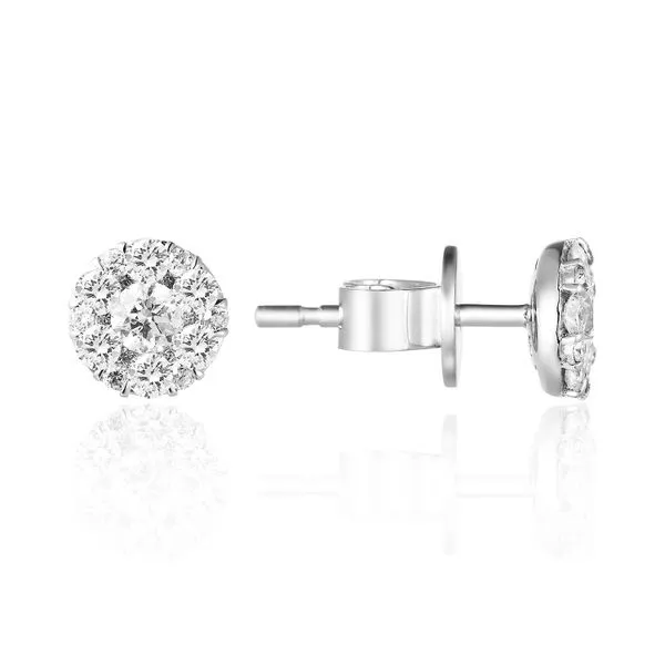 Elegant Diamond Stud Earrings Mollys Jewelers Brooklyn, NY