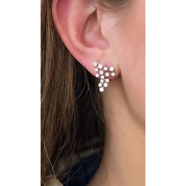 Diamond Earring Mollys Jewelers Brooklyn, NY