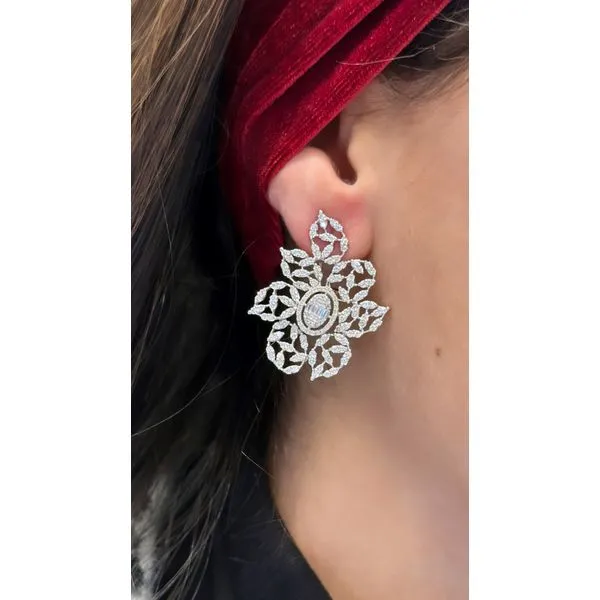 Diamond Earring Mollys Jewelers Brooklyn, NY