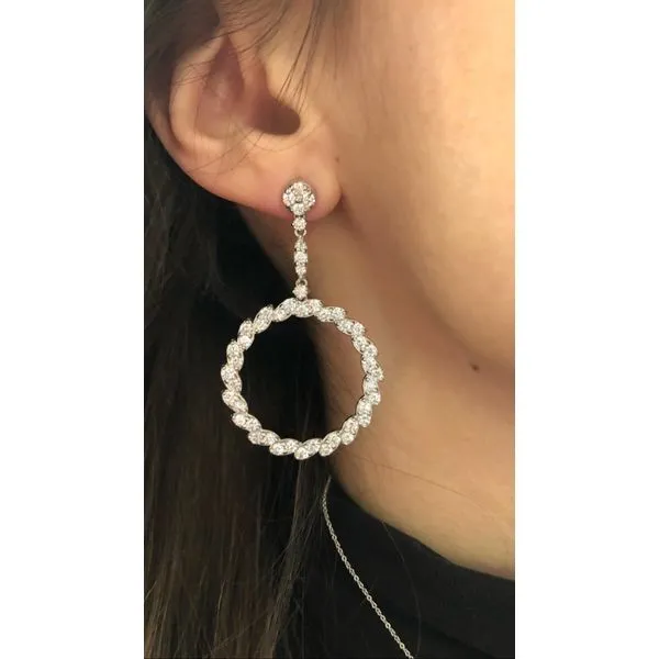 Diamond Earring Mollys Jewelers Brooklyn, NY
