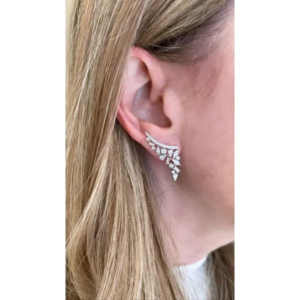 Diamond Earring Mollys Jewelers Brooklyn, NY