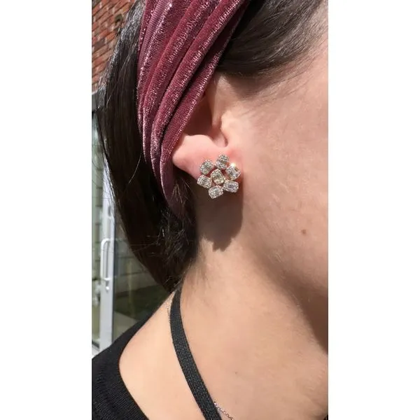 Diamond Earring Mollys Jewelers Brooklyn, NY