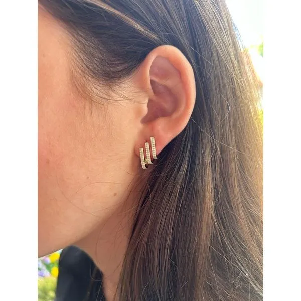 Diamond Earring Mollys Jewelers Brooklyn, NY