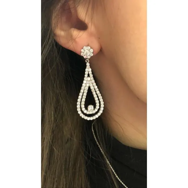 Diamond Earring Mollys Jewelers Brooklyn, NY