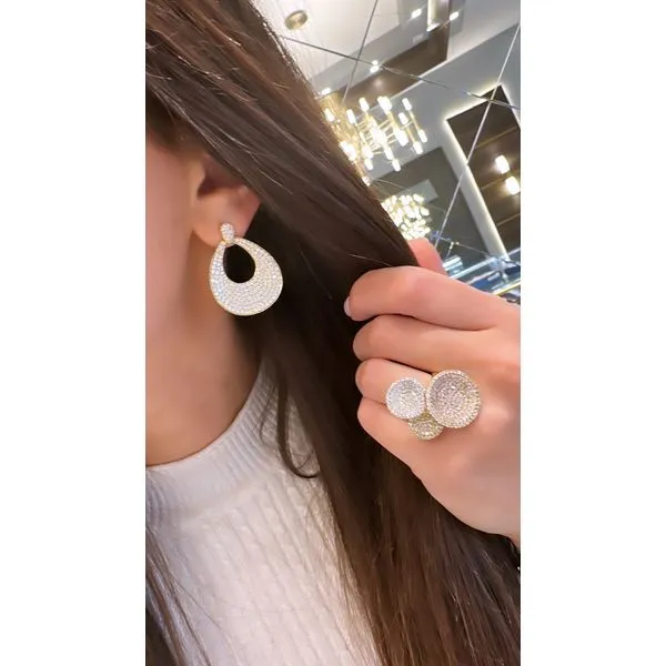 Diamond Earring Mollys Jewelers Brooklyn, NY