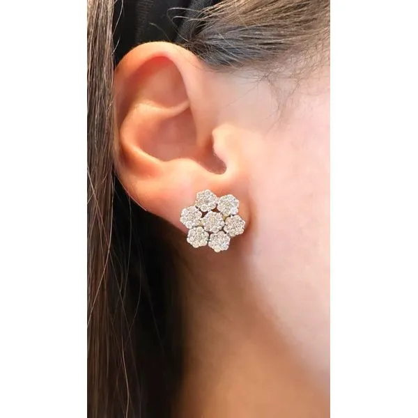 Diamond Earring Mollys Jewelers Brooklyn, NY