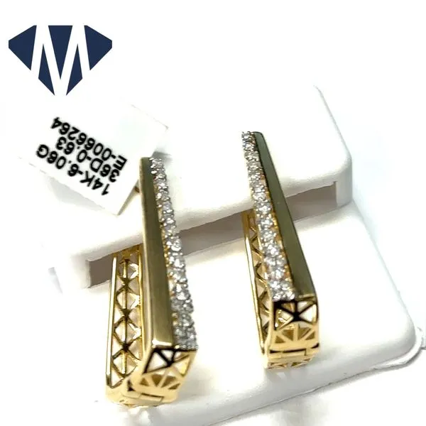 Diamond Earring Mollys Jewelers Brooklyn, NY