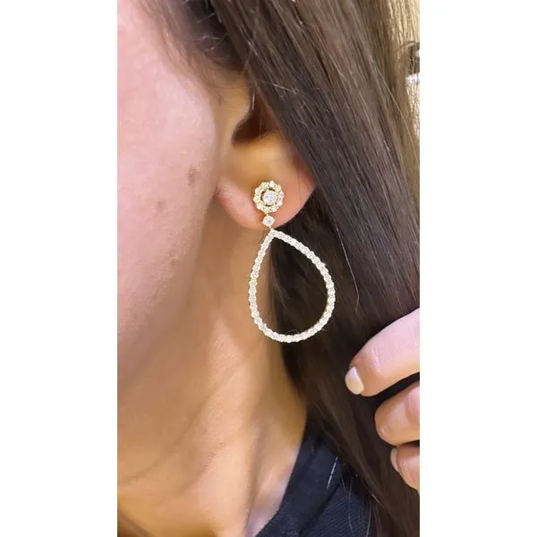Diamond Earring Mollys Jewelers Brooklyn, NY