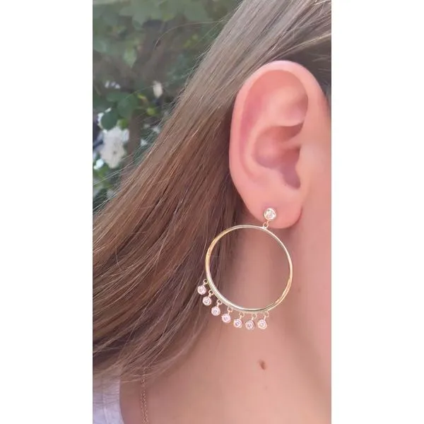 Diamond Earring Mollys Jewelers Brooklyn, NY
