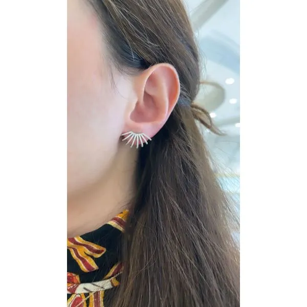 Diamond Earring Mollys Jewelers Brooklyn, NY