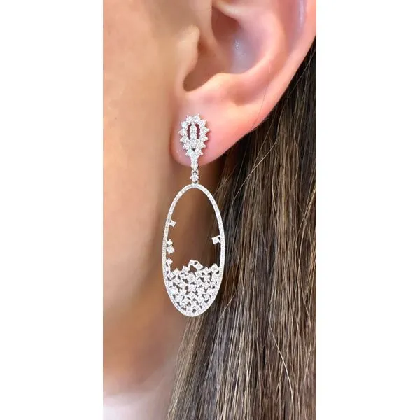 Diamond Earring Mollys Jewelers Brooklyn, NY