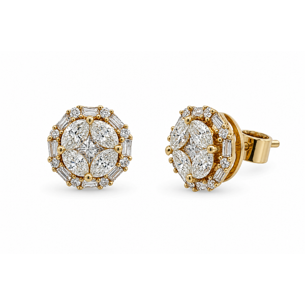 Diamond Earring Mollys Jewelers Brooklyn, NY