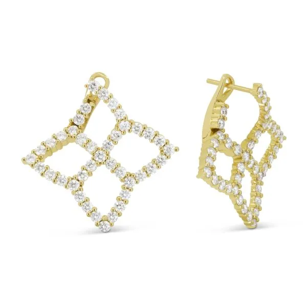 Diamond Earring Image 2 Mollys Jewelers Brooklyn, NY