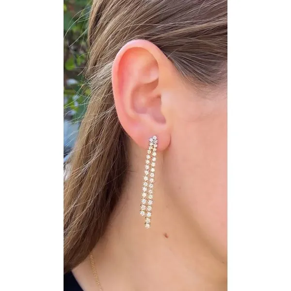 Diamond Earring Mollys Jewelers Brooklyn, NY