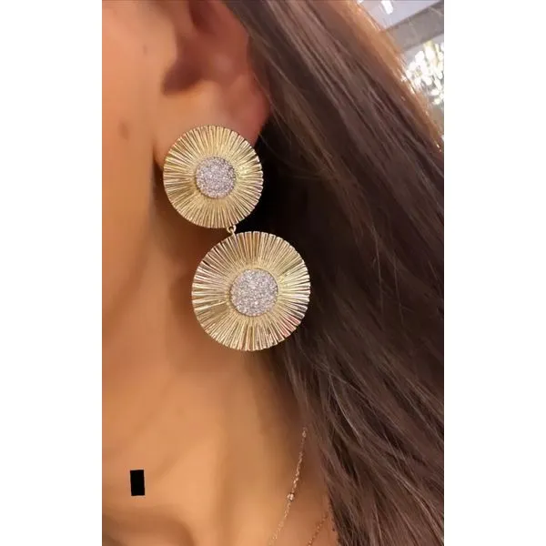 Diamond Earring Mollys Jewelers Brooklyn, NY