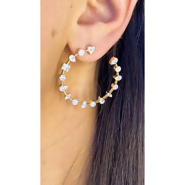 Diamond Earring Mollys Jewelers Brooklyn, NY