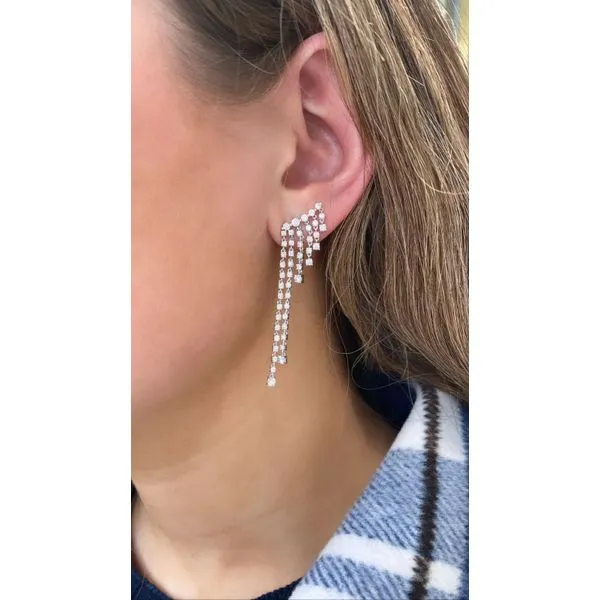 Diamond Earring Mollys Jewelers Brooklyn, NY