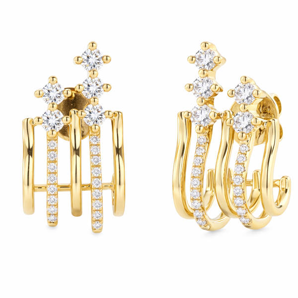 Diamond Earring Mollys Jewelers Brooklyn, NY