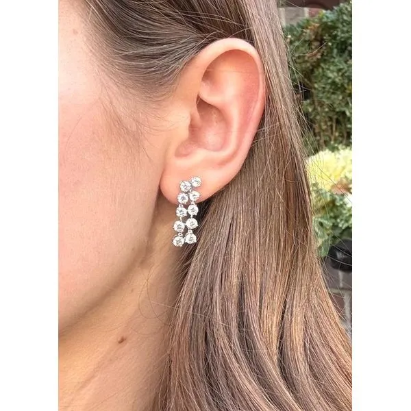 Diamond Earring Mollys Jewelers Brooklyn, NY