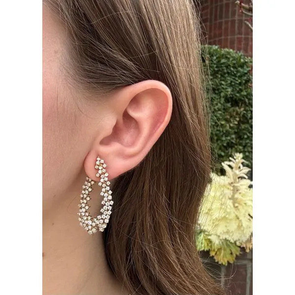 Diamond Earring Image 3 Mollys Jewelers Brooklyn, NY