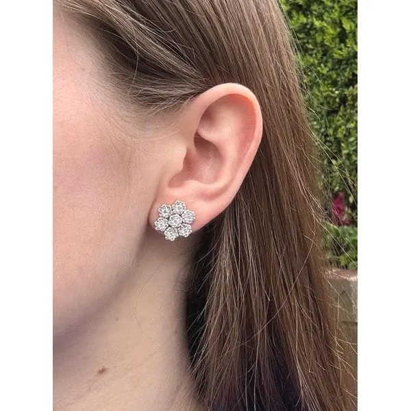 Diamond Earring Mollys Jewelers Brooklyn, NY