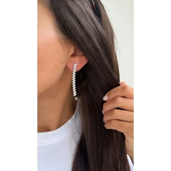 Diamond Earring Mollys Jewelers Brooklyn, NY