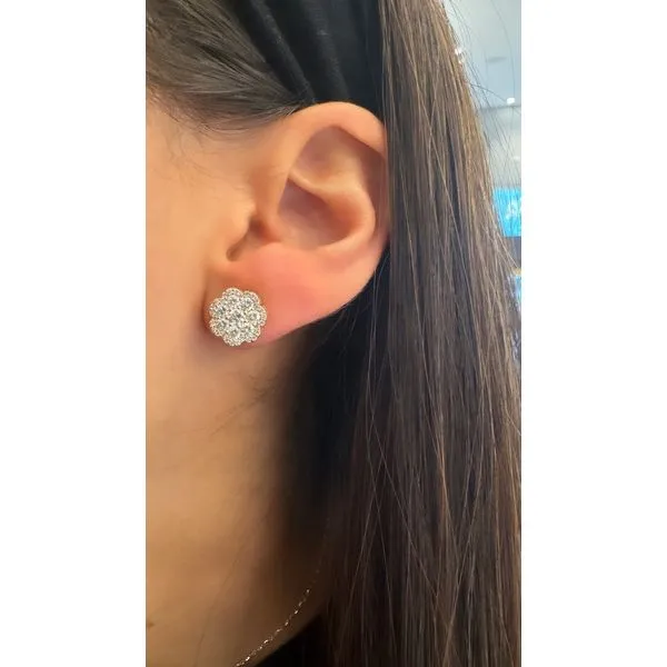 Diamond Earring Mollys Jewelers Brooklyn, NY