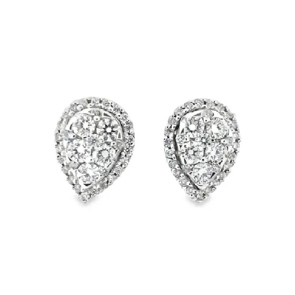 Diamond Earring Image 2 Mollys Jewelers Brooklyn, NY