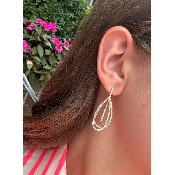 Diamond Earring Mollys Jewelers Brooklyn, NY