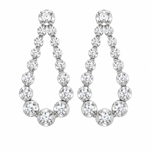 Diamond Earring Mollys Jewelers Brooklyn, NY