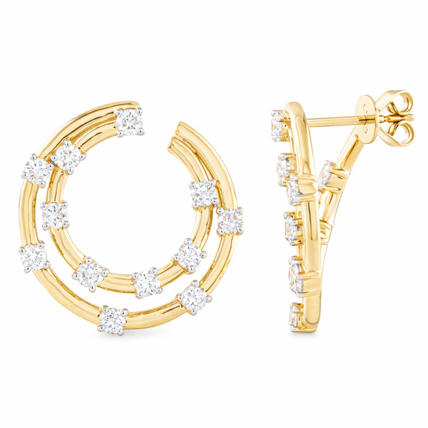 Diamond Earring Mollys Jewelers Brooklyn, NY