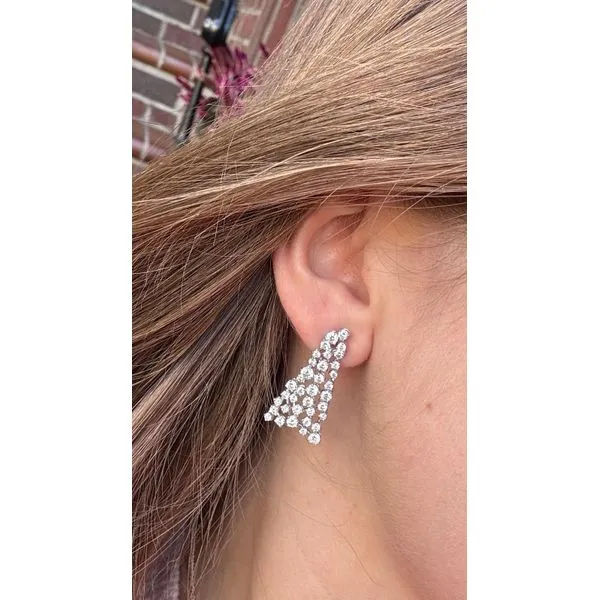 Diamond Earring Mollys Jewelers Brooklyn, NY