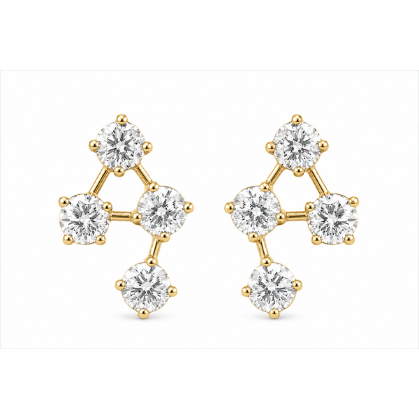 Diamond Earring Mollys Jewelers Brooklyn, NY