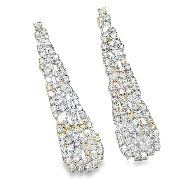 Diamond Earring Image 2 Mollys Jewelers Brooklyn, NY